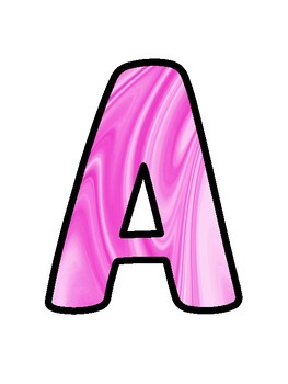Magenta Bulletin Board Décor Kit, Magenta Letters