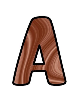 Marble Bulletin Board Décor Kit, Marble Letters