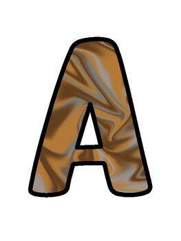 Marble Bulletin Board Décor Kit, Marble Letters