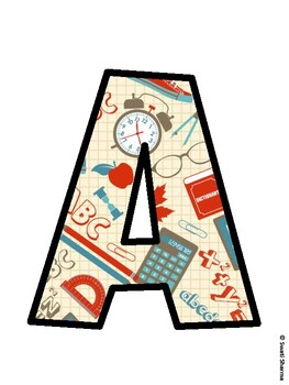 Math Bulletin Board Décor Kit