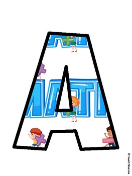 Math Bulletin Board Décor Kit