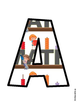 Math Bulletin Board Décor Kit