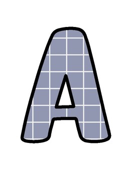 Math Bulletin Board Décor Kit, Math Letters