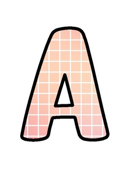 Math Bulletin Board Décor Kit, Math Letters