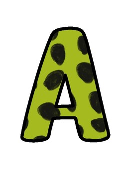 Modern Cheetah Bulletin Board Décor Kit, Modern Cheetah Letters