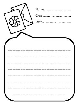 Mothers Day Activities and Decor Kit, Decor, Coloring, Craft and Writing