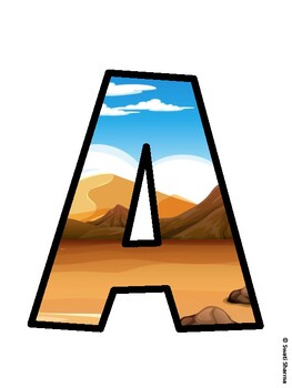 Mountain Bulletin Board Décor Kit