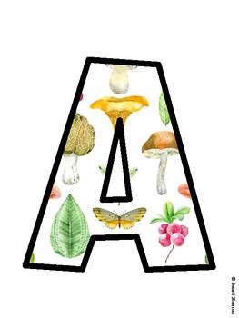 Mushroom Bulletin Board Décor Kit