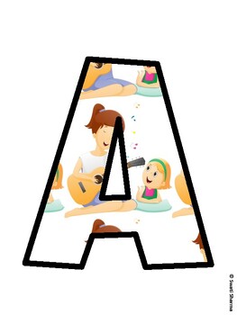 Music Bulletin Board Décor Kit, Music Bulletin Board Letters