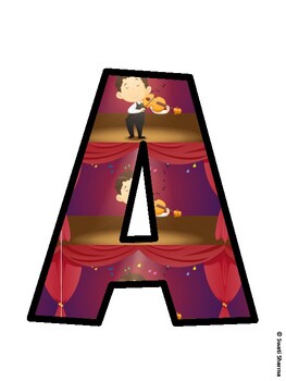 Music Bulletin Board Décor Kit, Music Bulletin Board Letters