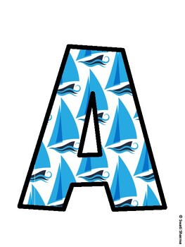 Nautical Bulletin Board Décor Kit