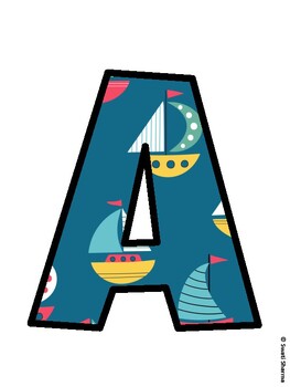 Nautical Bulletin Board Décor Kit