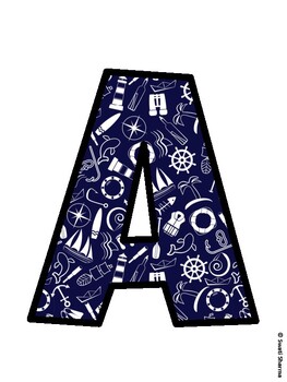 Nautical Bulletin Board Décor Kit