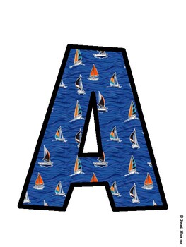 Nautical Bulletin Board Décor Kit
