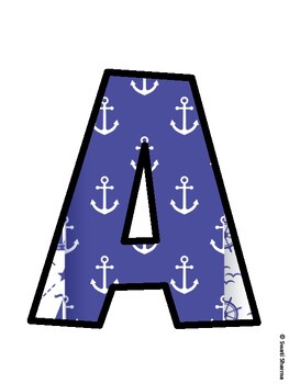 Nautical Bulletin Board Décor Kit