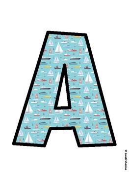 Nautical Bulletin Board Décor Kit