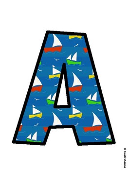 Nautical Bulletin Board Décor Kit