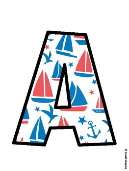 Nautical Bulletin Board Décor Kit