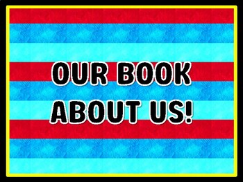 OUR BOOK ABOUT US! Read Across America Door Décor