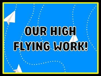 OUR HIGH FLYING WORK! Air Transportation Door Décor