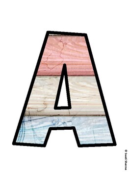 Ocean Bulletin Board Decor Kit, Ocean Bulletin Board Letters