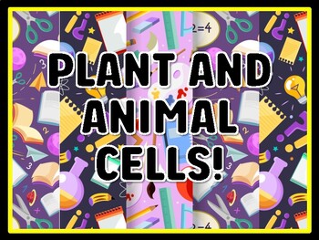 PLANT AND ANIMAL CELLS! Grade 4 And 5 Science Door Decor