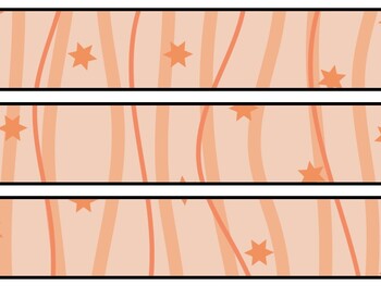 Peach Bulletin Board Decor Kit, Peach Letters