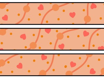 Peach Bulletin Board Decor Kit, Peach Letters