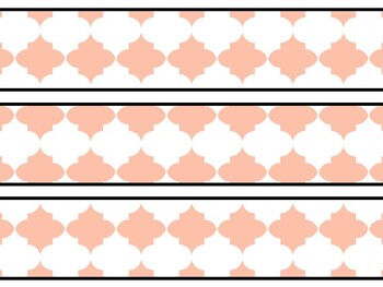 Peach Bulletin Board Decor Kit, Peach Letters