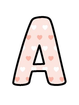 Peach Bulletin Board Décor Kit, Peach Letters