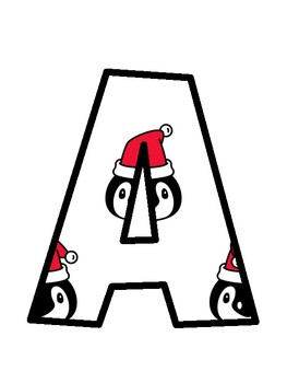 Penguin Bulletin Board Letters, Penguin Bulletin Board Décor Kit