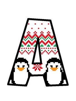 Penguin Bulletin Board Letters, Penguin Bulletin Board Décor Kit