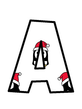 Penguin Bulletin Board Letters, Penguin Bulletin Board Décor Kit
