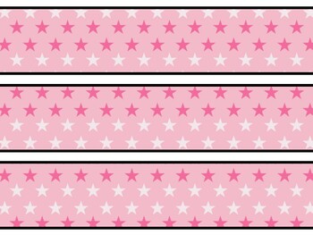 Pink Candy Bulletin Board Decor Kit, Pink Candy Letters