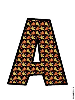 Pizza Bulletin Board Décor Kit, Pizza Bulletin Board Letters