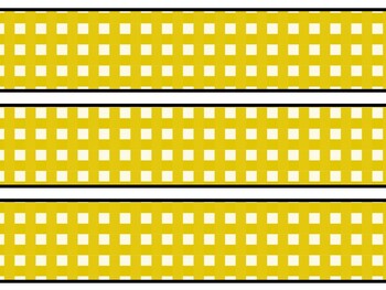Plaid Bulletin Board Decor Kit, Plaid Letters