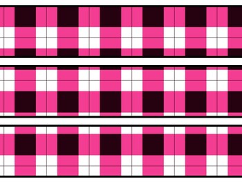Plaid Bulletin Board Decor Kit, Plaid Letters