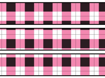 Plaid Bulletin Board Decor Kit, Plaid Letters