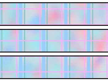 Plaid Bulletin Board Decor Kit, Plaid Letters