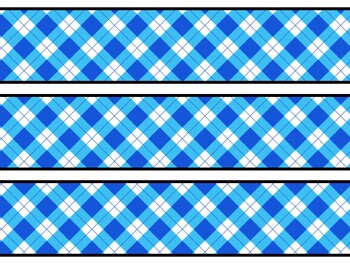 Plaid Bulletin Board Decor Kit, Plaid Letters