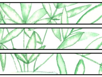 Plants Bulletin Board Decor Kit, Plants Letters