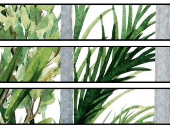 Plants Bulletin Board Decor Kit, Plants Letters