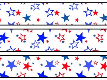 President's Day Bulletin Board Decor Kit, President's Day Letters