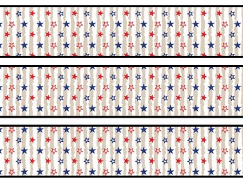 President's Day Bulletin Board Decor Kit, President's Day Letters