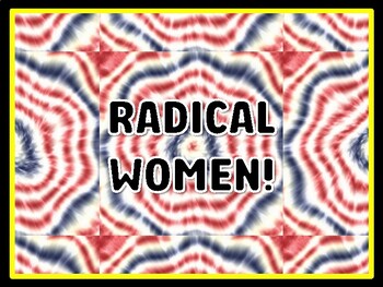 RADICAL WOMEN! Women's History Month Door Décor