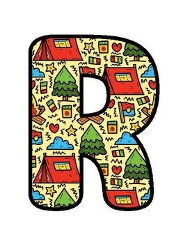 READING MAKES US HAPPY CAMPERS!, Camping Bulletin Board Decor