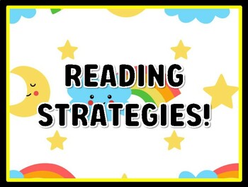READING STRATEGIES! Rainbow Door Décor, Rainbow Bulletin Board Décor