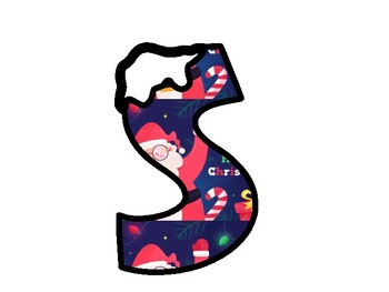 SANTA DUCK Christmas Bulletin Board Décor Kit