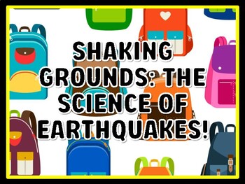 SHAKING GROUNDS: THE SCIENCE OF EARTHQUAKES! Grade 4 And 5 Science Door Decor