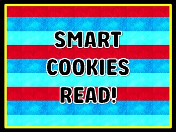 SMART COOKIES READ! Read Across America Door Décor